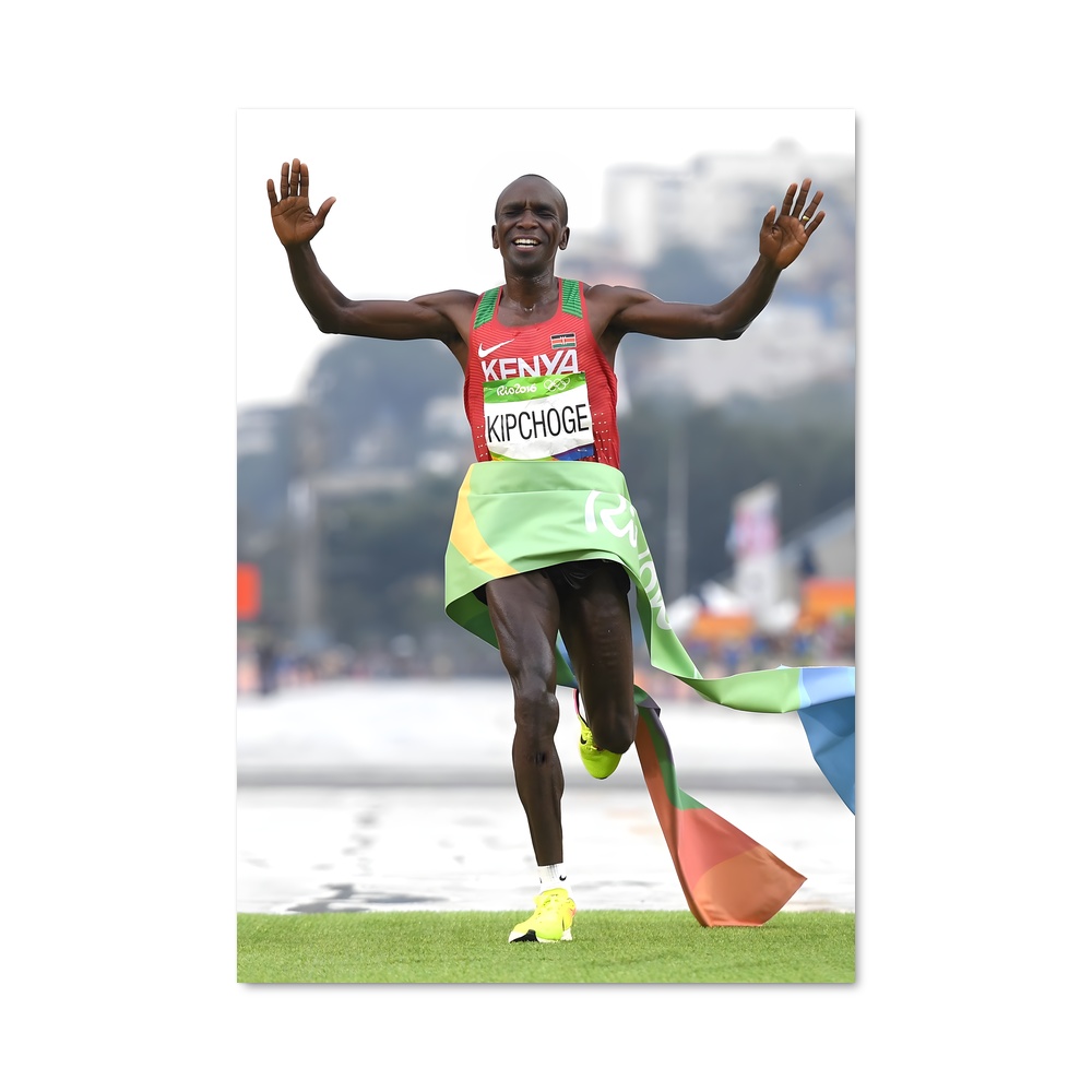 Poster L'Exploit d'Eliud – affiche Athlétisme